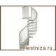 Винтовые межэтажные лестницы Minka RONDO Zinc