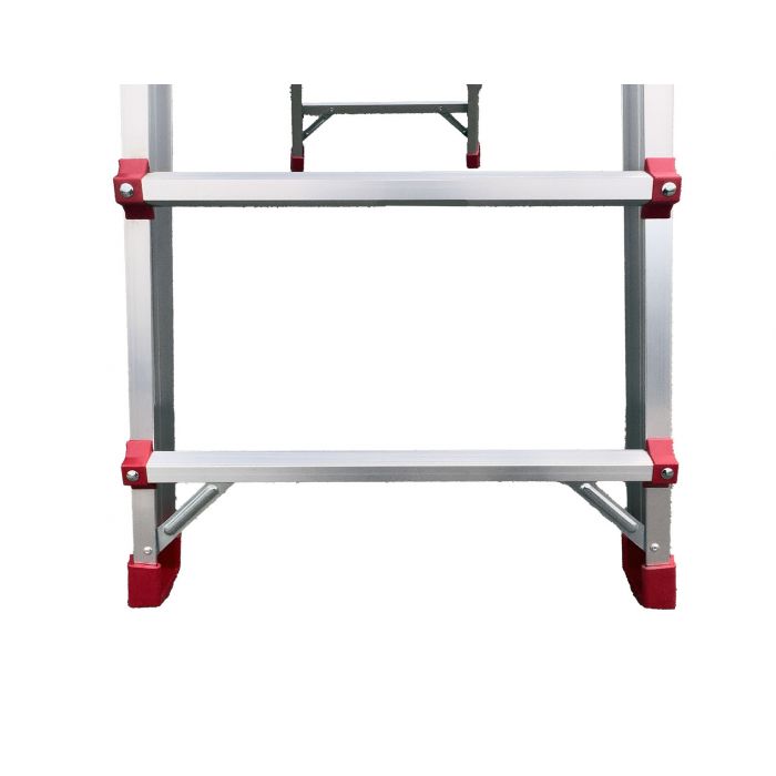 Телескопическая лестница SevenBerg 4х5 Telescopic — компактная лестница для перепадов высот