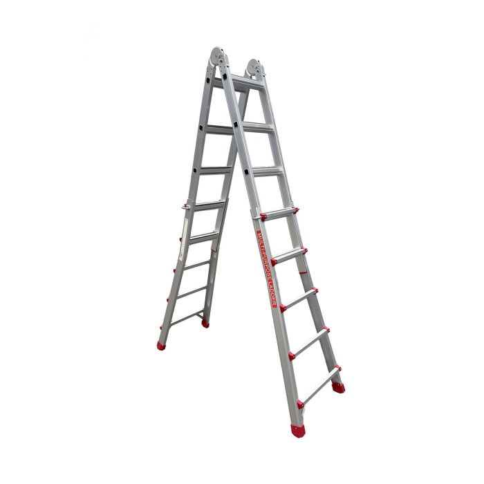 Телескопическая лестница SevenBerg 4х5 Telescopic — компактная лестница для перепадов высот