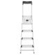 Профессиональная алюминиевая стремянка Hailo L80 ComfortLine 4 ступени с системой ComfortStep 8040-407
