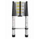 Лестница телескопическая SevenBerg QH-15 5,8 м — купить алюминиевую складную лестницу для дома и дачи