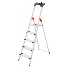 Стремянка Hailo L80 ComfortLine 8040-507 алюминиевая с 5-ю широкими ступенями