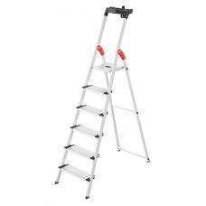 Стремянка Hailo L80 ComfortLine 8040-607 алюминиевая с 6-ю широкими ступенями