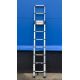 Лестница телескопическая SevenBerg QH-13  3,8 м.  Лестница телескопическая SevenBerg QH-13  3,8 м.