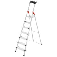 Стремянка Hailo L80 ComfortLine 8040-707 алюминиевая с 7-ю широкими ступенями