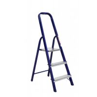 Стальная стремянка  Alumet М8303, 3 ступени, нагрузка 150 кг.
