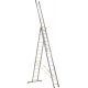 Лестницы Alumet 3х14 ПРОФИ трехсекционные алюминиевые 9314