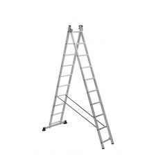Алюминиевая двухсекционная лестница Scala 2х10