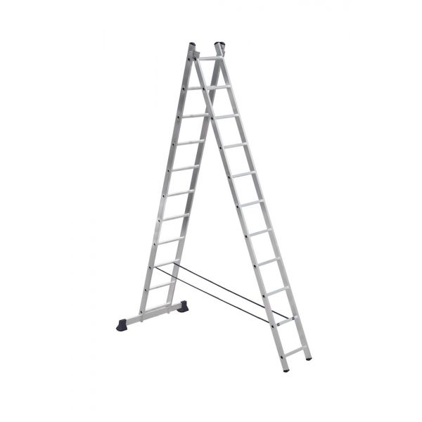 Алюминиевая двухсекционная лестница Scala 2х11