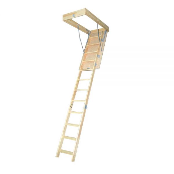 Деревянная утепленная чердачная лестница ЧЛ-15 60x120