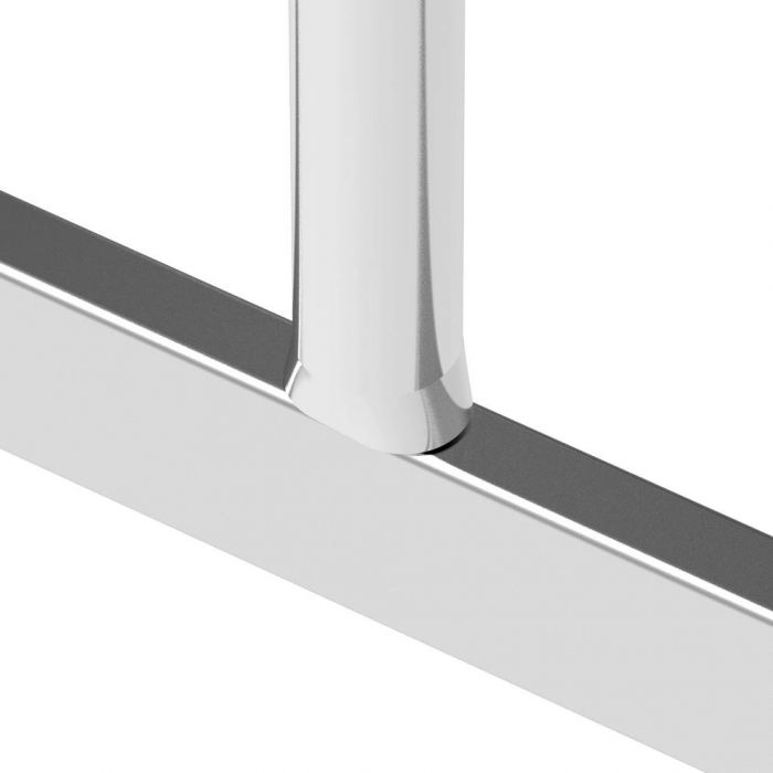 Подставка монтажная Новая Высота профессиональная с 5-ю широкими ступенями 240 мм и поручнем NV 3711 артикул 3711105