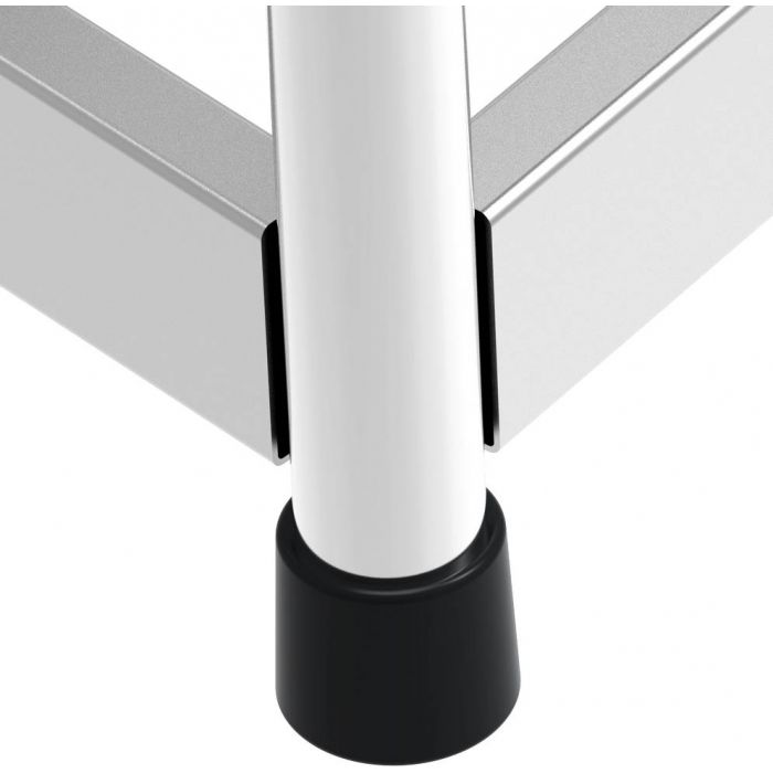 Подставка монтажная Новая Высота профессиональная с 5-ю широкими ступенями 240 мм и поручнем NV 3711 артикул 3711105