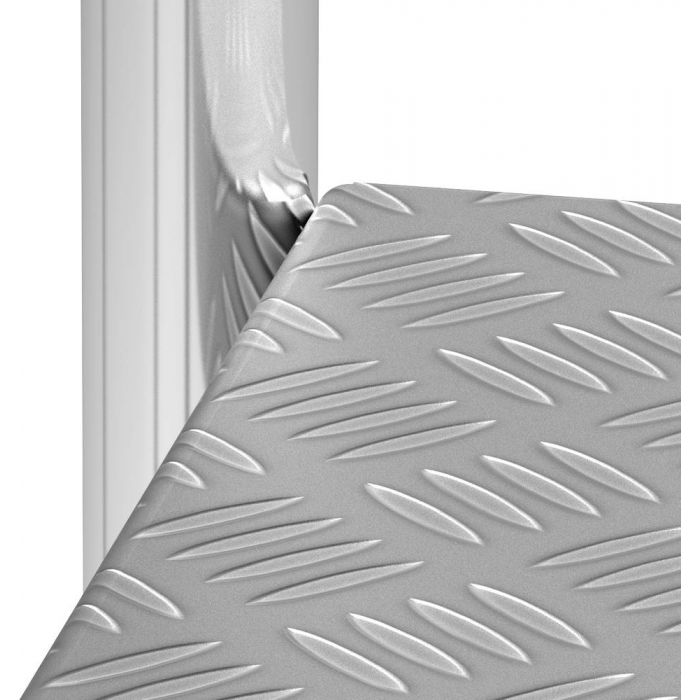 Подставка монтажная Новая Высота профессиональная с 5-ю широкими ступенями 240 мм и поручнем NV 3711 артикул 3711105