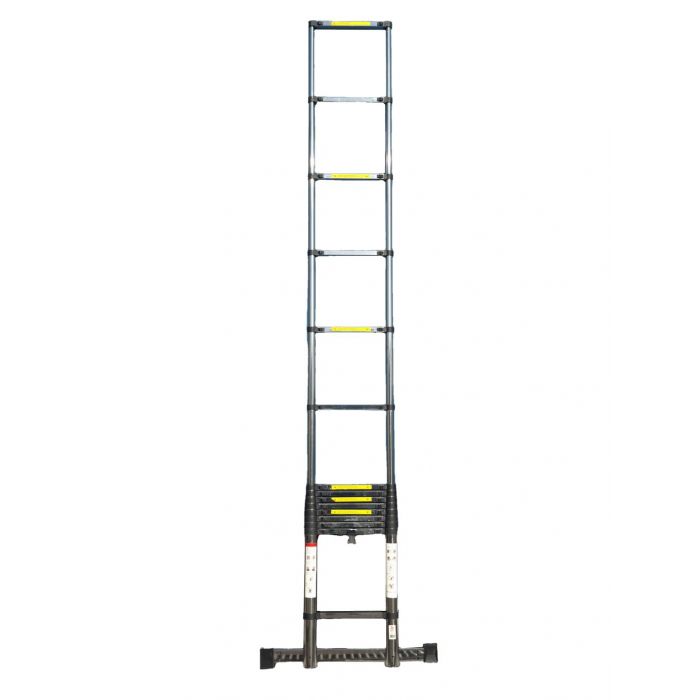 Лестница телескопическая стальная SevenBerg EMJ-7,1 м (17 ступеней) – компактность и надежность