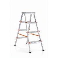 Двухсторонняя алюминиевая стремянка Эйфель Библио 130 Вариант 204