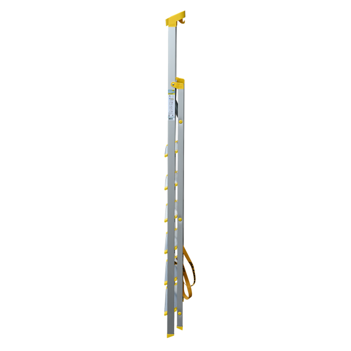 Стремянка алюминиевая профессиональная Алюмет AS707AK015 с анодированным покрытием и органайзером