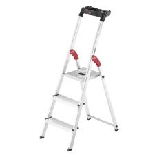 Стремянка Hailo 8160-307 с лотком для инструмента 3 ступени