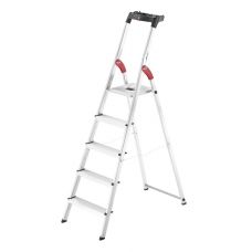 Стремянка Hailo 8160-507 с лотком для инструмента 5 ступеней