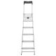 Алюминиевая стремянка Hailo L60 StandardLine 5 ступеней (модель 8160-507)
