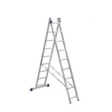 Двухсекционная лестница Alumet 2х9 алюминиевая 5209