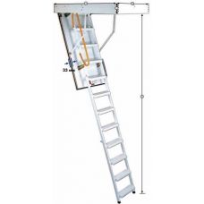 Чердачная лестница Minka Steel 120x70 (мансардная)