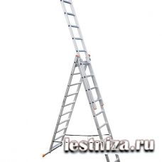 Лестница Vinco Стандарт 3х7 трехсекционная универсальная