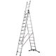  Профессиональная алюминиевая лестница-стремянка Hailo ProfiLOT 3х12
