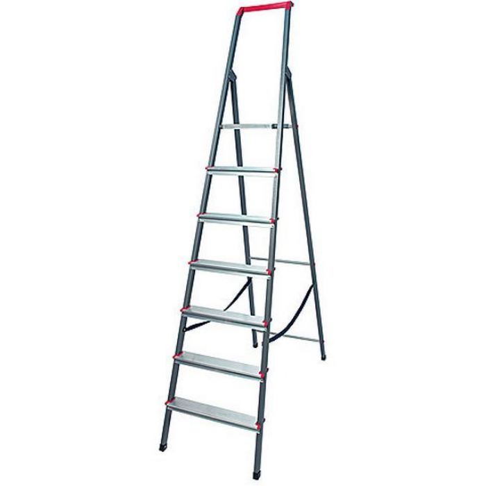  Стальная стремянка Вест с 7 алюминиевыми ступенями