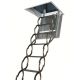  Металлическая огнестойкая чердачная лестница Fakro LSF 70х90х300