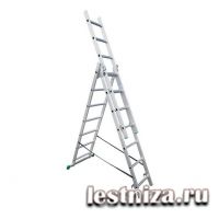 Лестница Vinco Хобби 3х11 трехсекционная