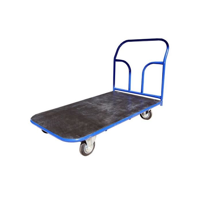  Платформенная тележка с резиновым покрытием ТПР 7