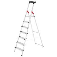 Стремянка Hailo L80 ComfortLine 8040-707 алюминиевая с 7-ю широкими ступенями