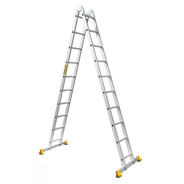 Шарнирная двухсекционная лестница Alumet 2х9 Т 209