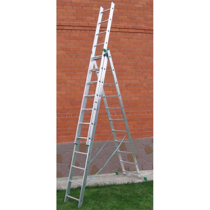  Лестница-стремянка трехсекционная универсальная itoss 7614