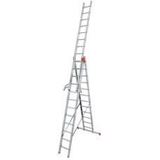 Трехсекционная лестница Krause Tribilo Trigon 3x12 129703