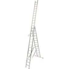 Трехсекционная лестница Krause Tribilo Trigon 3x14 129727