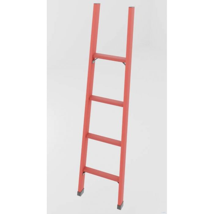 ЛСП-1,3Т лестница стеклопластиковая приставная Телеком h=1300мм, ступ.4