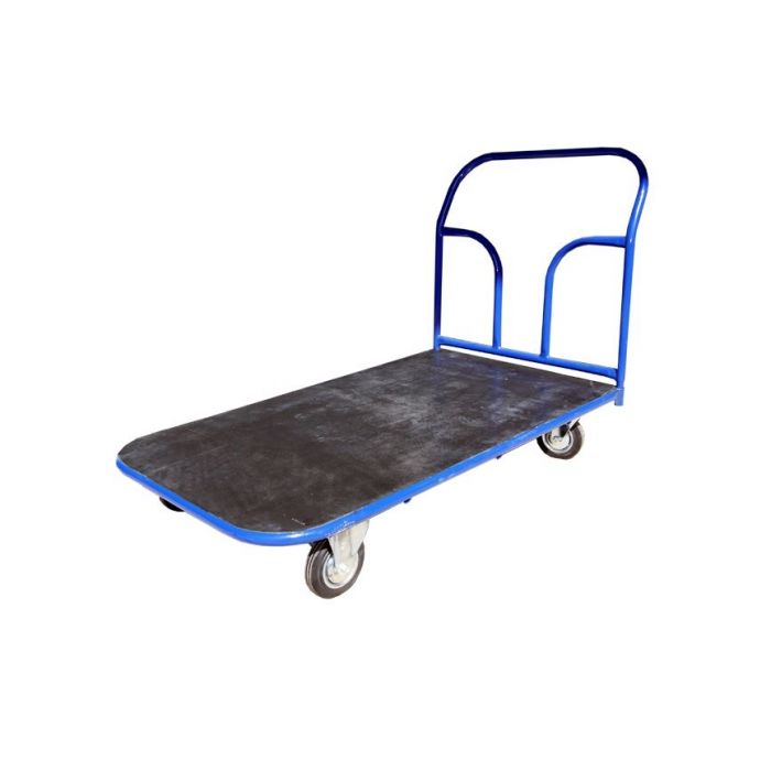  Платформенная тележка с резиновым покрытием ТПР 8