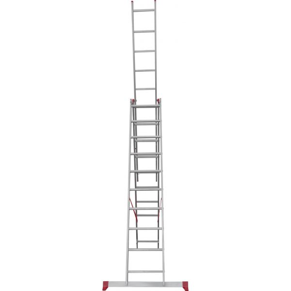 Лестница трёхсекционная Новая Высота NV 2230 артикул 2230310