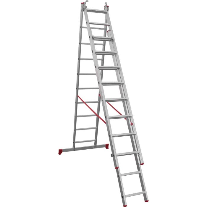 Лестница трёхсекционная Новая Высота NV 2230 артикул 2230310