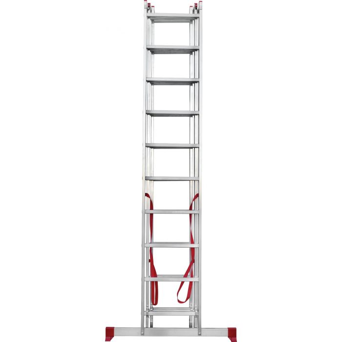 Лестница трёхсекционная Новая Высота NV 2230 артикул 2230310