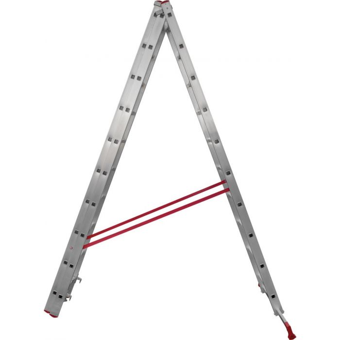 Лестница трёхсекционная Новая Высота NV 2230 артикул 2230310