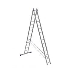 Двухсекционная лестница Алюмет 2х15 серия HS2 6215