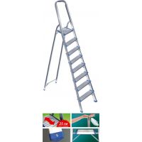 Стремянка алюминиевая Zalger Light 8 ступеней
