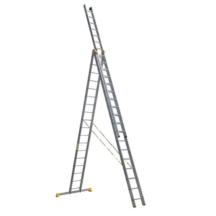 Аренда лестницы Alumet 3х18 ПРОФИ 9318 аренда