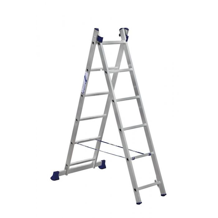 Двухсекционная лестница Alumet 2х6 алюминиевая 5206