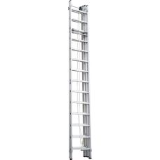 Лестница трёхсекционная с тросовой тягой Новая Высота NV 5250 артикул 5250314