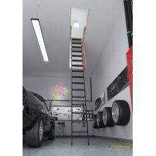 Лестница чердачная Fakro LMP 86x144 Металлическая для помещений с высокими потолками