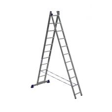 Двухсекционная лестница Alumet 2х11 алюминиевая 5211