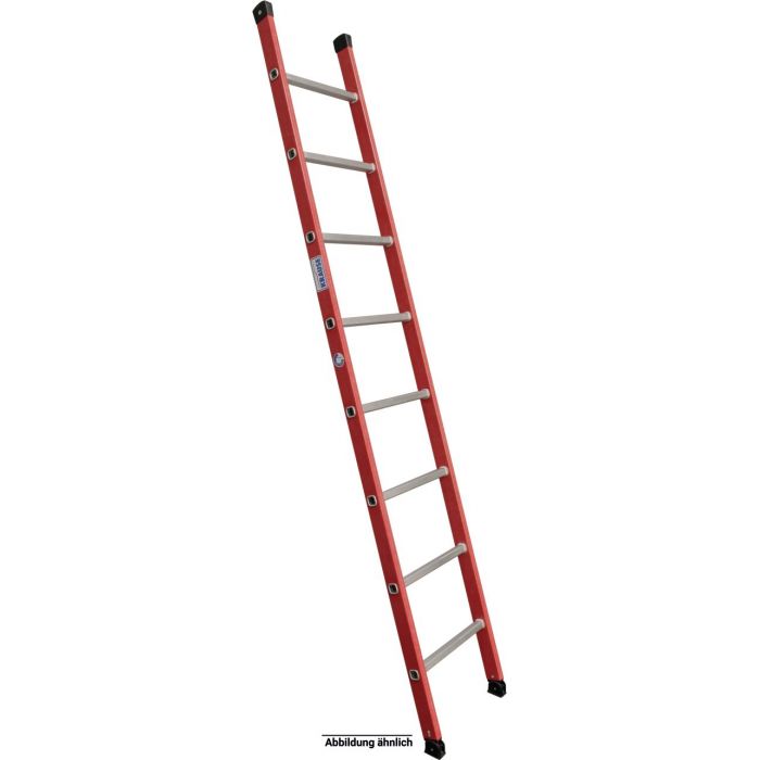 Приставная  лестница (стекловолокно/алюминий) Krause 6 ступеней 815477